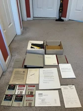 Microsoft Excel Basic File Maker Plus Vintage Rare 1987 WORKS