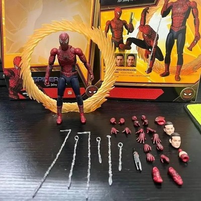 MAFEX No.241 Spider-Man Tobey Maguire Friendly Neighborhood Action Figure Toy