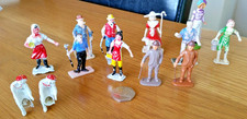 Farmyard Job Lot 13 Small Farm related figures..Milkmaids..Farmers...Shepardess