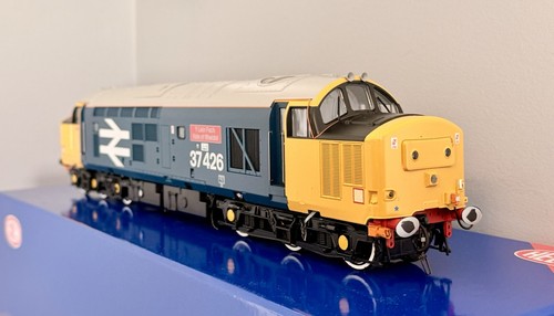 Heljan 3754 Spur O Class 37 37426 Vale of Rheidol BR großes Logo blaue Lackierung | Condition: Used