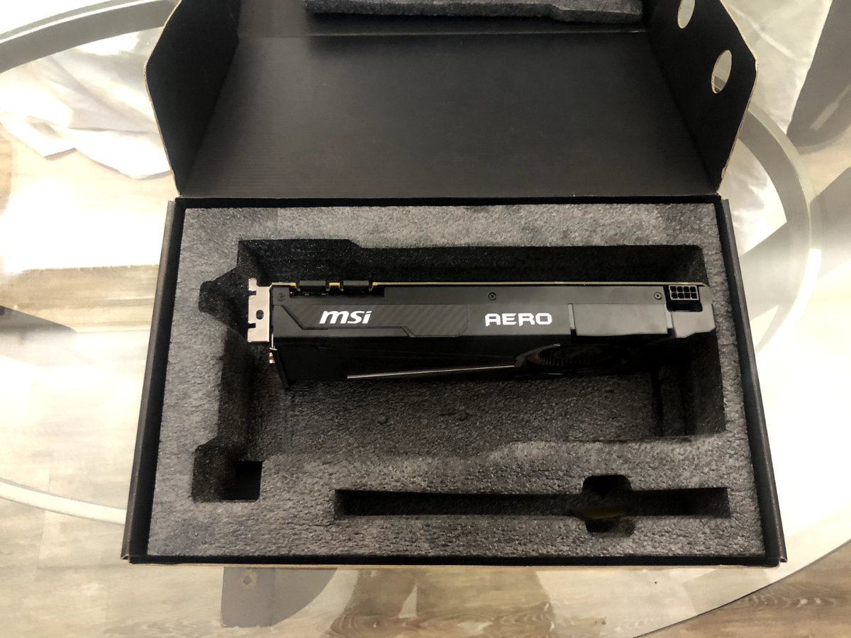 MSI GeForce GTX 1070 AERO ITX 8G OC 8GB GDDR5 Graphics Card for