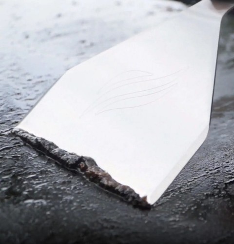 Stainless Steel 5" Griddle Scraper - Picture 6 of 6
