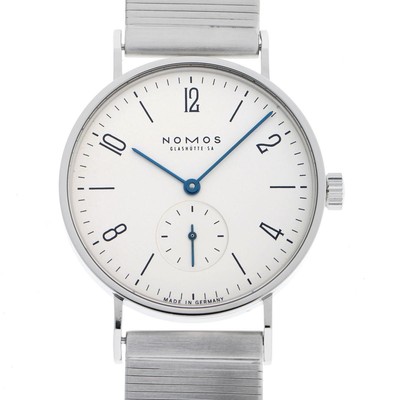 Wrist Watch NOMOS Tangente TAN1711W2G Men's Analog Hand Winding Silver USED