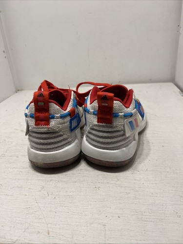 Adidas Kids 13k Lillard LEGO “Bye Bye” Red White Green Blue Yellow Sneakers - Picture 5 of 15