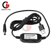 5V12V DC Motor Speed Controller PWM Speed Control USB Speed Control Driver Cable