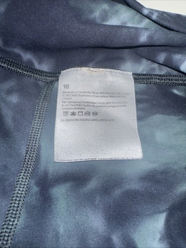 Women's Lululemon Align Pant Tie Dye Green SZ 18 Leggings - Picture 18 of 19