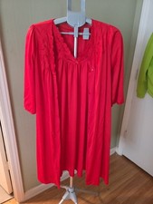 Vintage Shadowline Gown And House Coat Size Med Made In Usa T6