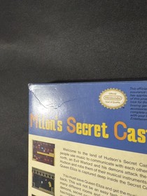 Milon's Secret Castle (Nintendo NES, 1988) BOX ONLY - Authentic! Lots of Photos 