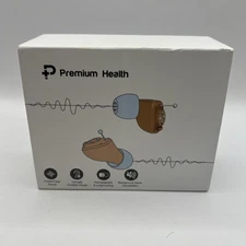 Premium Health Hearing Aid Set + Charging Case Model JH-A17BT For Adults