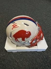 JAMES COOK SIGNED BUFFALO BILLS RETRO SPEED MINI HELMET BECKETT COA