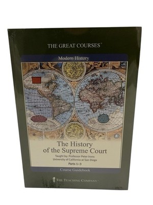 The Great Courses: History of the Supreme Court DVD & Guidebook - Peter Irons B4