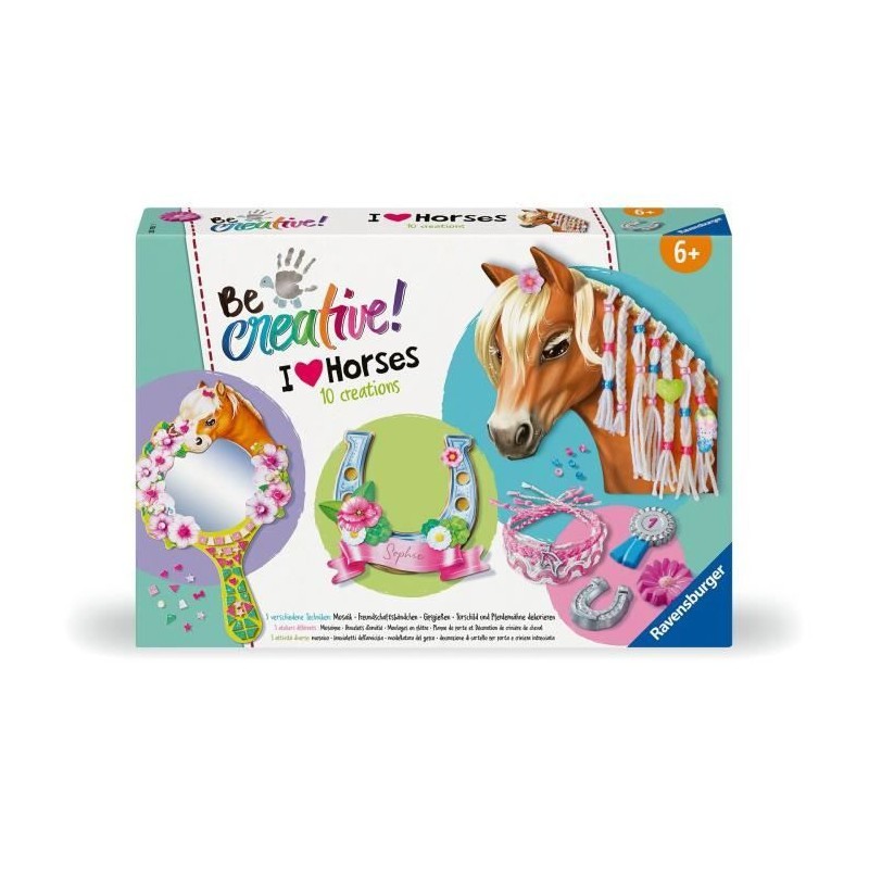 Ravensburger Cheval kit multi-activités créatives pour enfants dès 7 ans