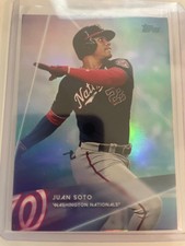 2020 Topps X Steve Aoki - Wave 2 Juan Soto #26 Rainbow Foilboard