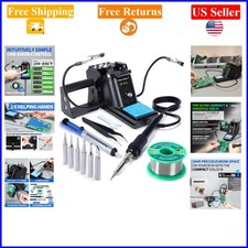 926 III 60W Digital Soldering Station Kit with Tips Accessories