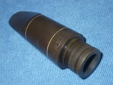 B. PORTNOY CLARINET MOUTHPIECE w/ SUMNER STAMPS ON SIDES - READ...CRACKED TIP