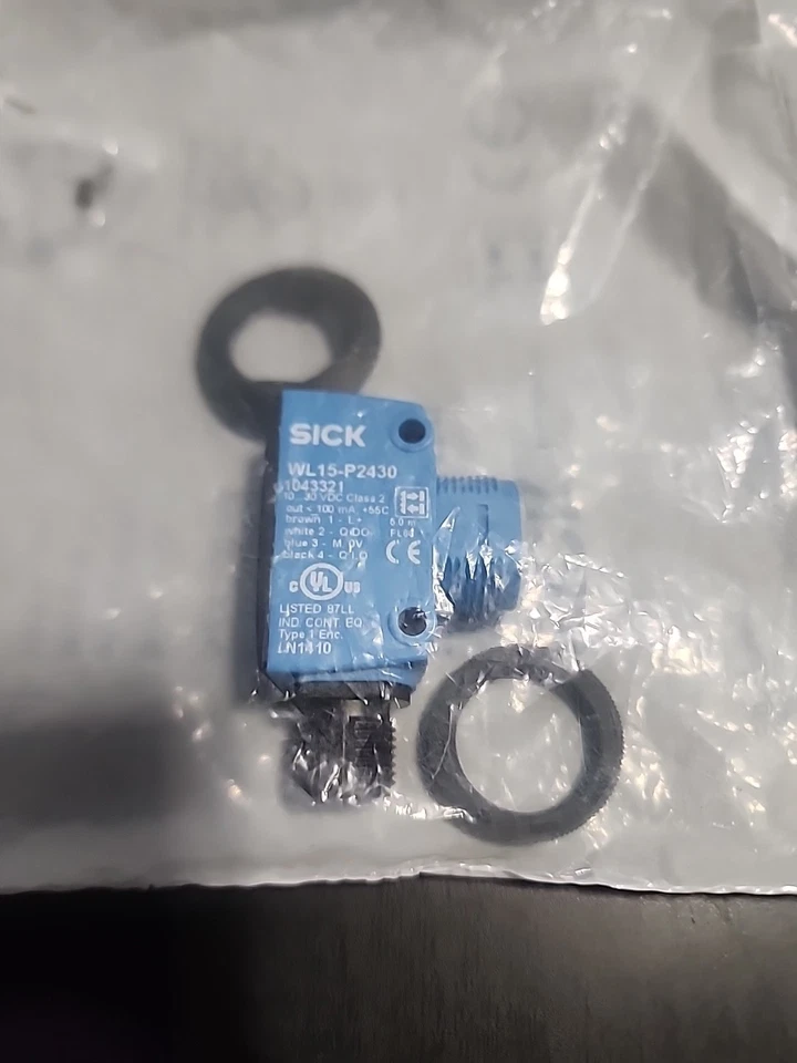 Sick 1043321 10-30VDC LN1120 Photoelectric Sensor WL15-P2430 PNP LO/DO M12 CLS 2 - Image 4 of 4