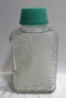 Vintage Anchor Hocking Soreno Glass Refrigerator Juice Pitcher Turquoise Lid