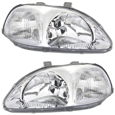 Scheinwerfer Set für Honda Civic VI 6 EJ EK H4 1995 - 1998 LWR