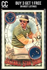 2019 Topps Allen & Ginter #BSS-22 Reggie Jackson Baseball Star Signs Athletics