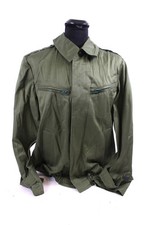 Original Ungarische Milit&auml;r Bomberjacke Gr&ouml;&szlig;e 48 Vintage-Stil Olivgr&uuml;n