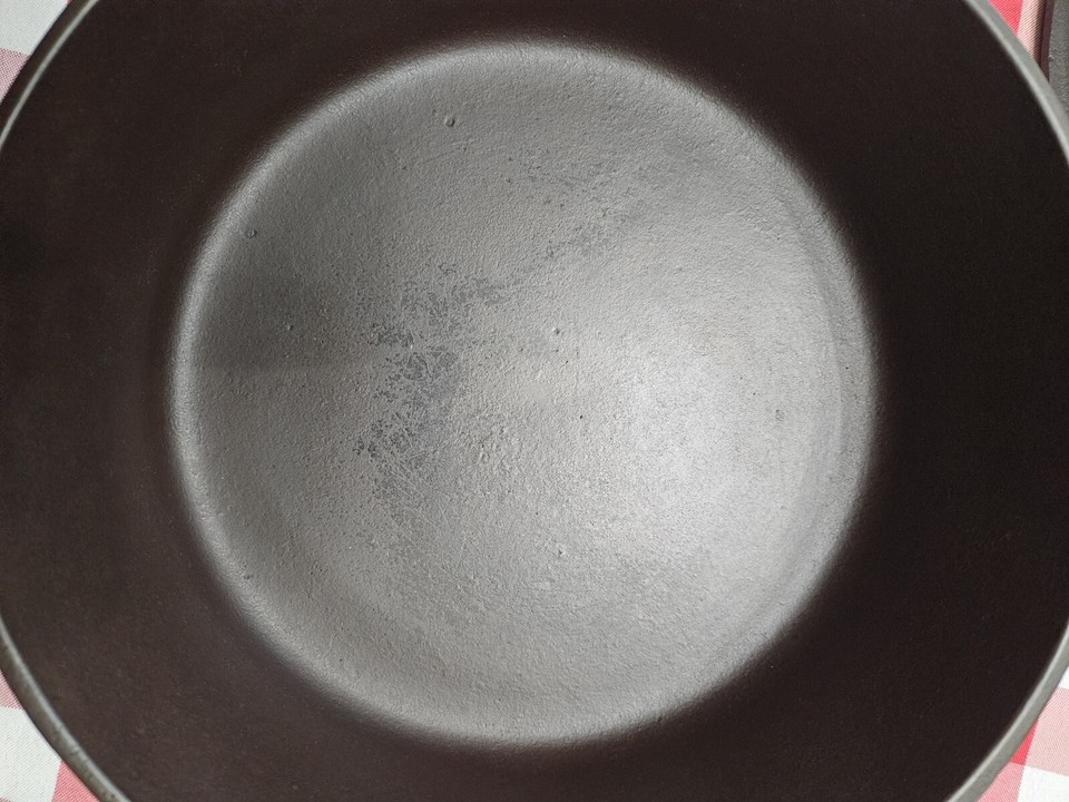 No. 8 Griswold Iron Mountain Chicken Pan Deep Skillet 1034 & Lid 1035