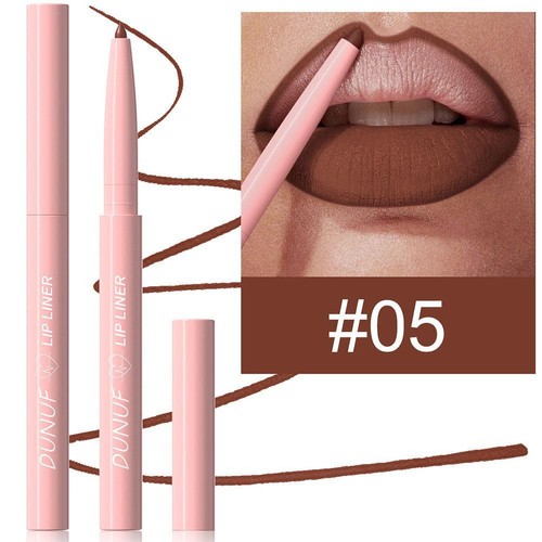 Rossetto opaco impermeabile e matita labbra pastello liner labbra lunga durata azl - Foto 17 di 36