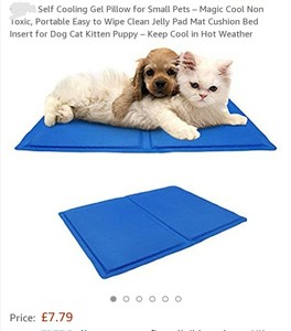 ebay dog cooling mat