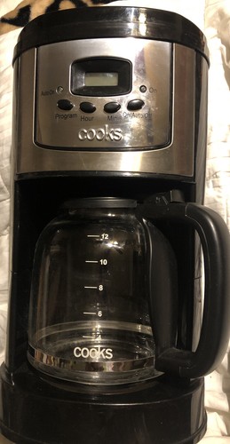 Cooks 12 Cup Coffee Maker LCD Display 