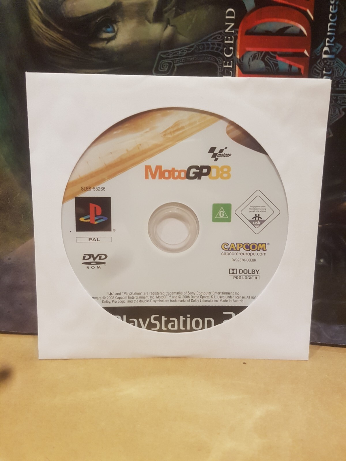 PS2 Cd Seul Moto Gp 08 N88
