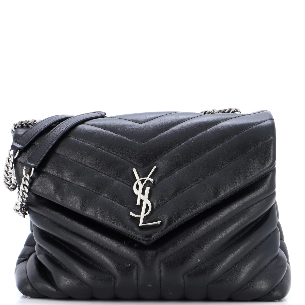 Medium loulou matelassé clearance leather shoulder bag