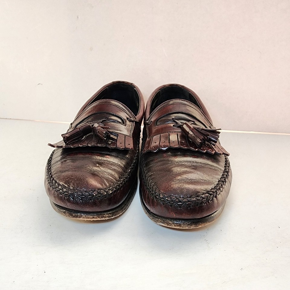 Chaussures Habillées Homme Johnston & Murphy 'Heritage' Bout D'aile Bordeaux - Taille 10