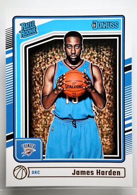 2024-25 Donruss NBA James Harden Rated Rookie Oversized Box Topper