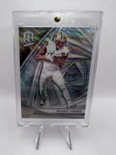 Michael Thomas - 2019 Panini Spectra #45 Wave Prizm 10/10 Bookend Saints SSP