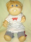 Vintage Cabbage Patch Doll Made In 1990 Hasbro 14"Tall Lots Of Teeth All Vinyl — photo 1