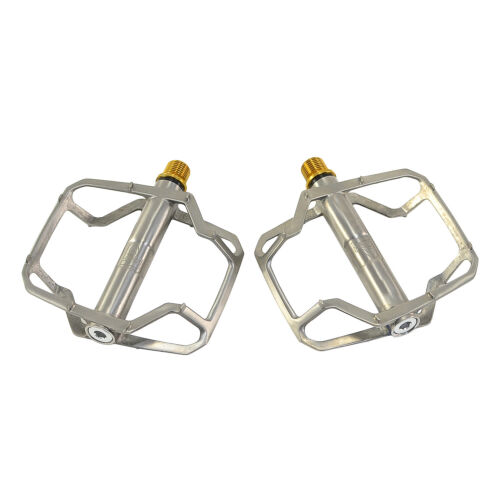 VP Components Blade Titanium Flat City Pedals Platform Pedals, 9/16Inches - Picture 2 of 8