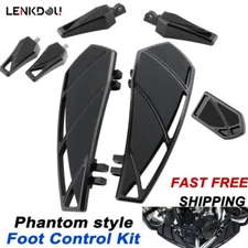 Brake Pedal Floorboards Shifter Pegs Foot Peg For Harley Touring Street Glide US