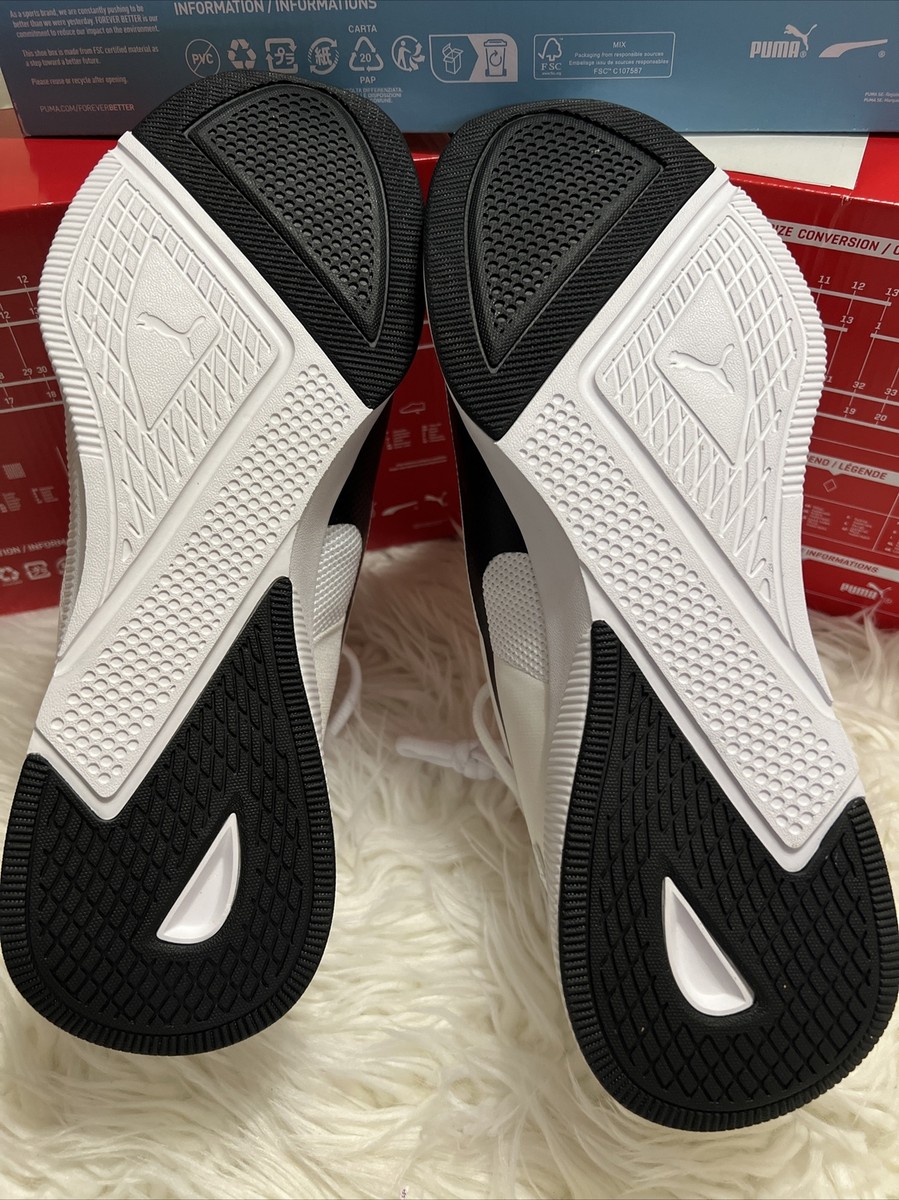 Puma Mens Flyer Runner 192257 24 White Running Shoes