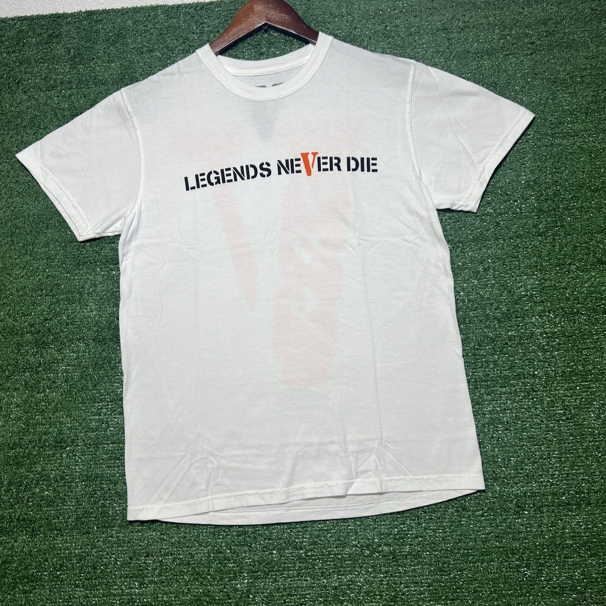 Juice Wrld x Vlone 999 Tee White Size Medium 100% Authentic