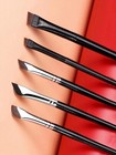 Precision Eye Makeup Brush Set, Angled Eyeliner Sickle & Brow Brush Set