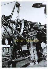 B-17 Ground Crews at Work 12 O'clock High RARE 4x6 PHOTO in MINT CONDITION #6