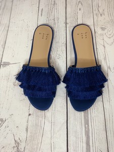 fringe flat sandals