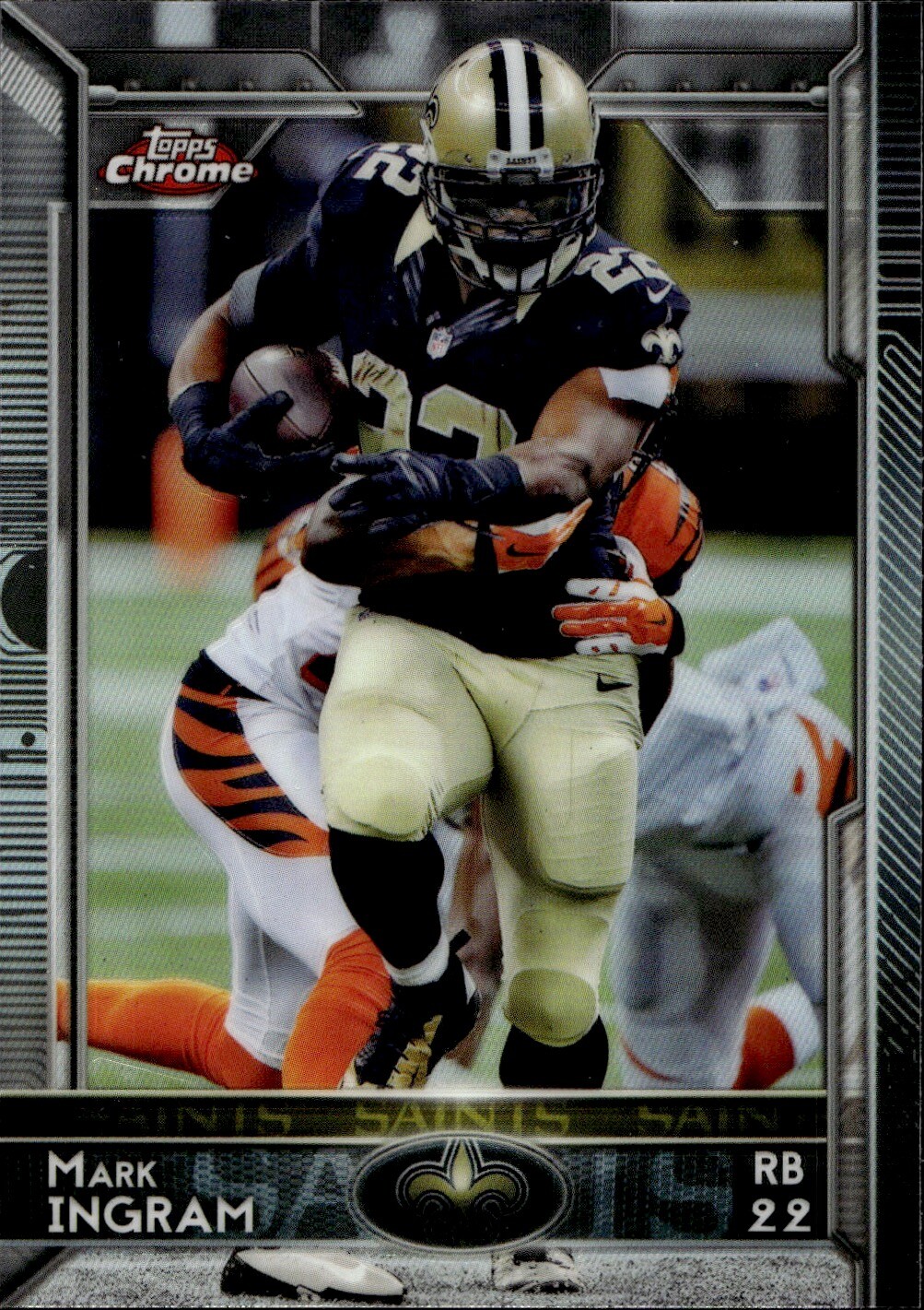 2015 Topps Chrome #62 Mark Ingram Refractor