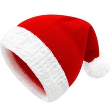 Baby Christmas Hat Toddler Santa Hat Baby Santa Hat 6-9 Months Toddler Christ...