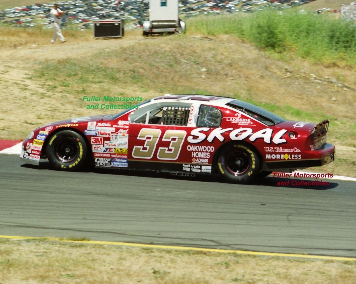 KEN SCHRADER #33 AT SONOMA SEARS POINT 1999 NASCAR WINSTON CUP