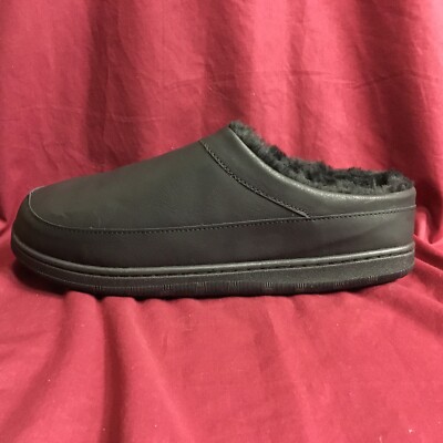 New Men s LAMO EM2049 Waxed Black Julian Clog II Slippers Size 7