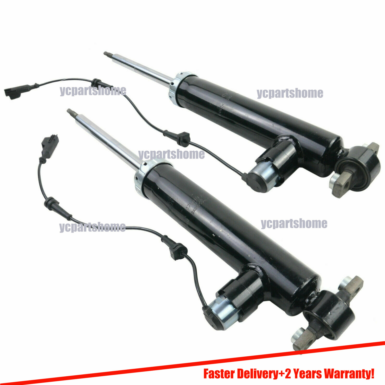 2x Rear Electric Shock Absorbers for 201317 Lincoln MKZ/ Ford Fusion w/Electric 691895761321 eBay
