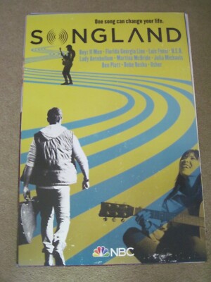 NBC TV Poster SONGLAND New Boyz II Men Usher Lady Atebellum