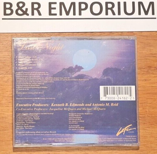 Az Yet - Last Night - (1996 LaFace Records) - Used CD Maxi-Single