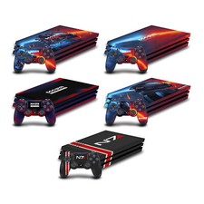 EA BIOWARE MASS EFFECT LEGENDARY GRAPHICS VINYL SKIN FOR SONY PS4 PRO BUNDLE