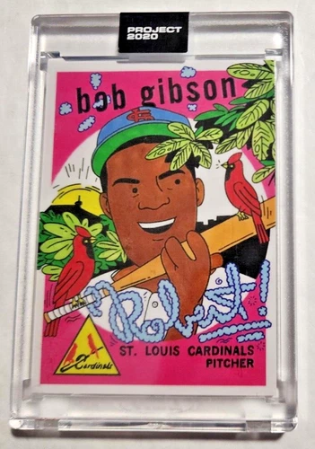 2020 Topps Project 2020 Bob Gibson (ERMSY) #84
